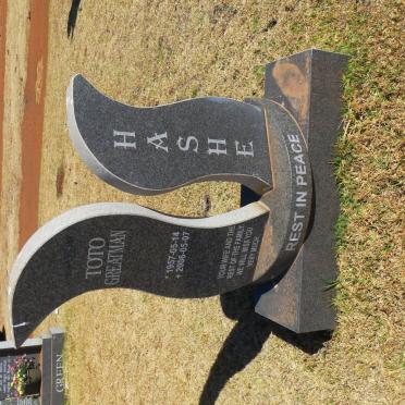 HASHE Toto Greatman 1957-2006