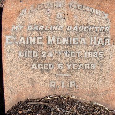 HART Elaine Monica -1935