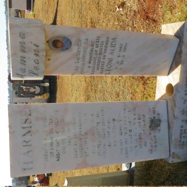 HARMSE Leoni Alida 1962-2004