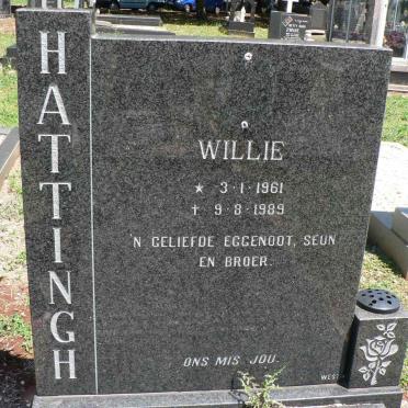 HATTINGH Willie 1961-1989