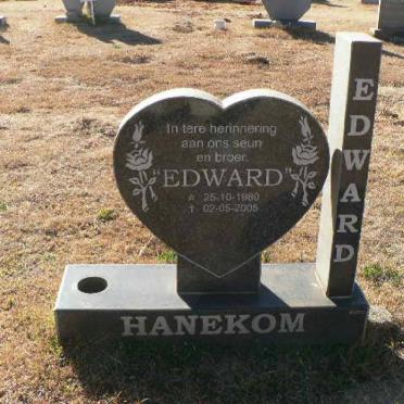 HANEKOM Edward 1980-2005