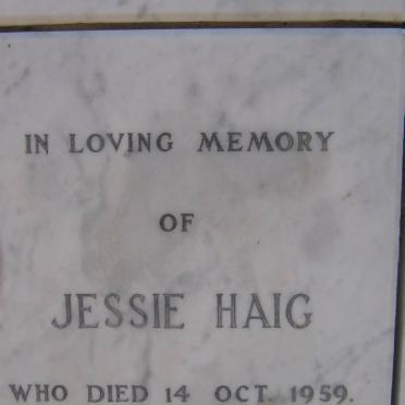 HAIG Jessie -1959