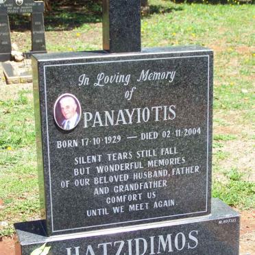 HATZIDIMOS Panayiotis 1929-2004