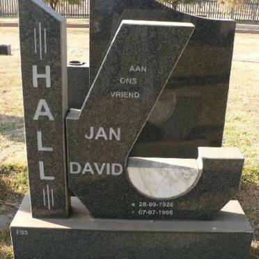 HALL Jan David 1928-1996