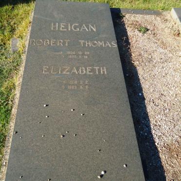HEIGAN Robert Thomas 1904-19? &amp; Elizabeth 1908-19?