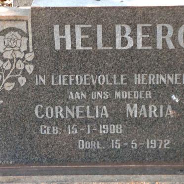 HELBERG Cornelia Maria 1908-1972