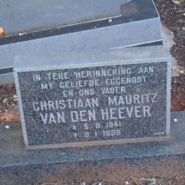 HEEVER Christiaan Mauritz, van den 1941-1986