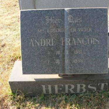 HERBST André Francois 1961-1996
