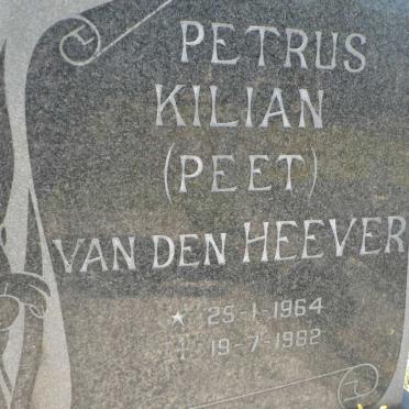 HEEVER Petrus Kilian, van den 1964-1982