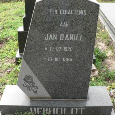 HERHOLDT Jan Daniël 1926-1965