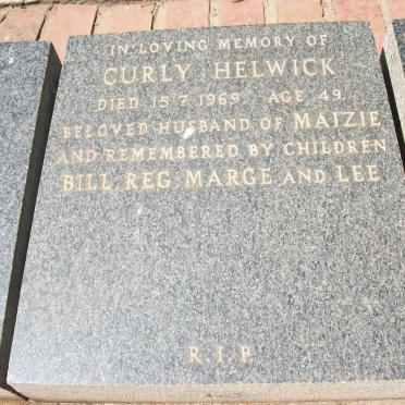 HELWICK Curly -1969