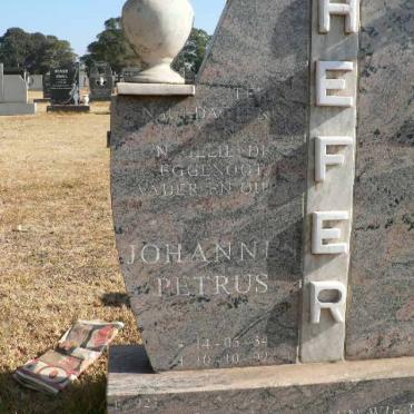 HEFER Johannes Petrus 1934-1990