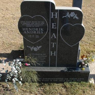 HEATH Hendrik Andries 1941-2000