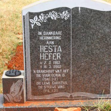 HEFER Hesta 1962-2002