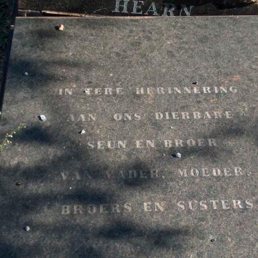 HEARN Samuel John 1953-1981
