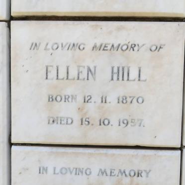 HILL Ellen 1870-1957