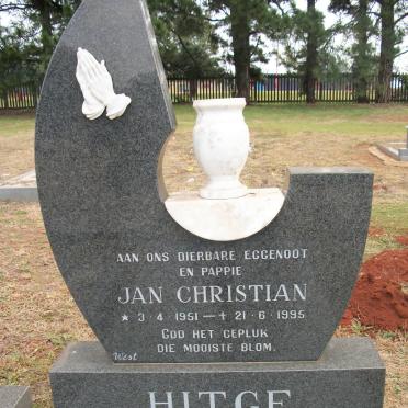 HITGE Jan Christian 1951-1995