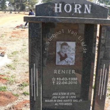 HORN Renier 1988-2010