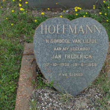 HOFFMANN Jan Frederick 1938-1959