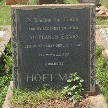 HOFFMAN Stephanus Esaias 1893-1947
