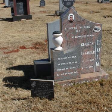HOLM George Alexander 1955-2006