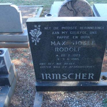 IRMSCHER Max Josef Rodolf 1923-1985