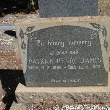 JAMES Patrick Henry 1898-1963