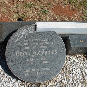JACOBS David Stephanus 1960-1985