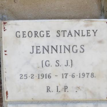 JENNINGS George Stanley 1916-1978