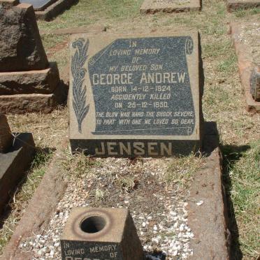 JENSEN George Andrew 1924-1950