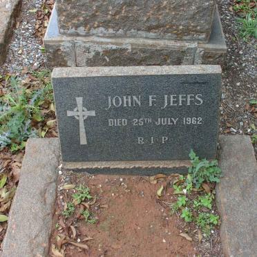 JEFFS John F. -1962