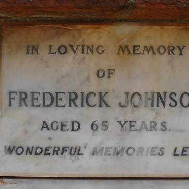 JOHNSON Frederick