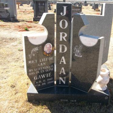 JORDAAN Gawie 1947-2006