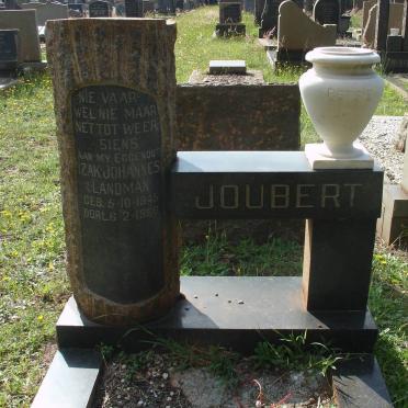 JOUBERT Izak Johannes Landman 1946-1966