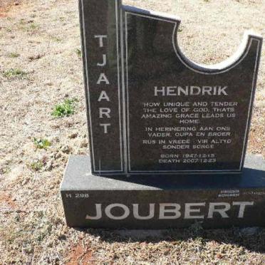 JOUBERT Tjaart Hendrik 1947-2007