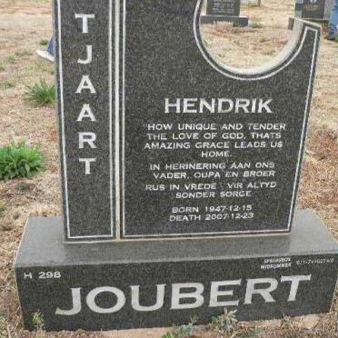 JOUBERT Hendrik 1947-2007