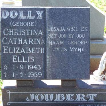 JOUBERT Christina Catharina Elizabeth nee ELLIS 1943-1989