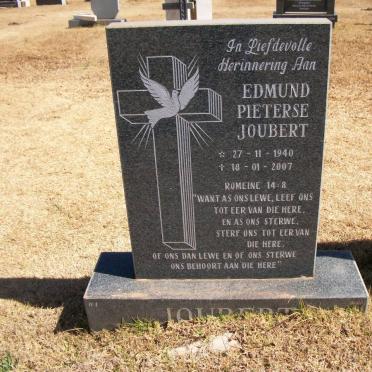 JOUBERT Edmund Pieterse 1940-2007