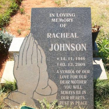 JOHNSON Racheal 1946-2009