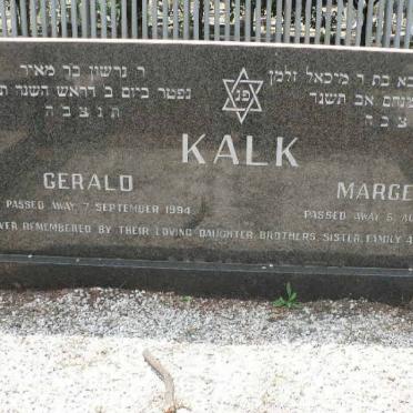 KALK Gerald -1994 &amp; Margery -1994