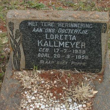 KALLMEYER Loretta 1958-1958