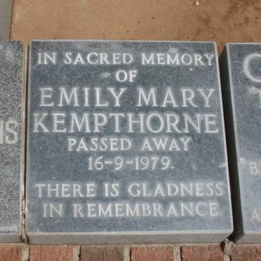 KEMPTHORNE Emily Mary -1979