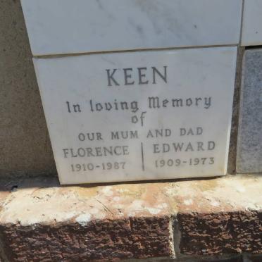 KEEN Edward 1909-1973 &amp; Florence 1910-1987