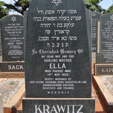 KRAWITZ Ella -1963