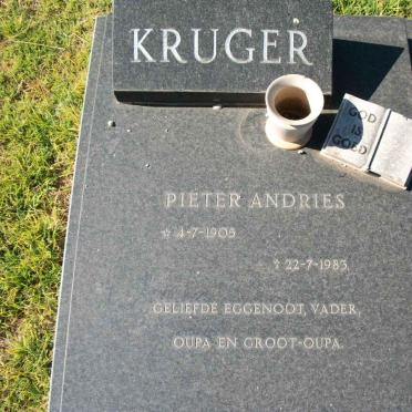 KRUGER Pieter Andries 1905-1983