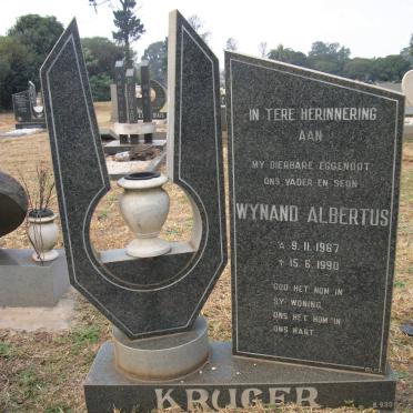 KRUGER Wynand Albertus 1967-1990