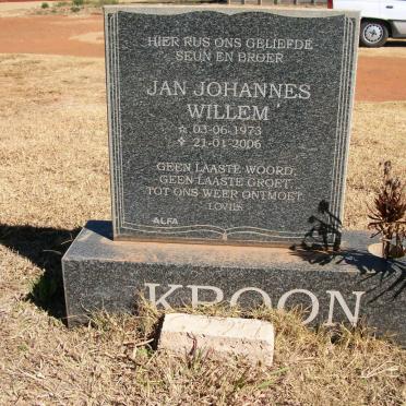 KROON Jan Johannes Willem 1973-2006