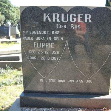 KRUGER Flippie 1926-1987