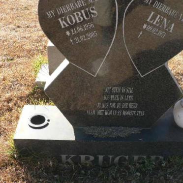 KRUGER Kobus 1956-2005 &amp; Lena 1971-