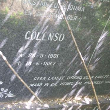 KRUGER Jacobus Stephanus 1902-1958 &amp; Colenso 1901-1987